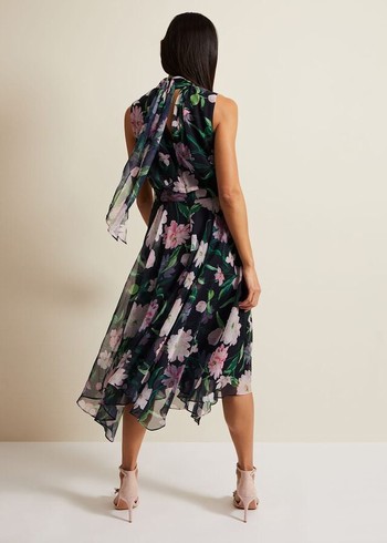 Phase Eight Lucinda Floral Dress Multicolor Canada | EPZRGT-024